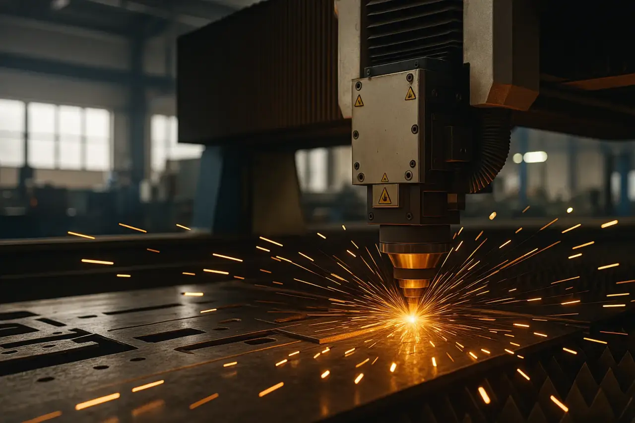 Faserlaserschneiden von Metallplatten – hochpräzise CNC-Lasertechnologie